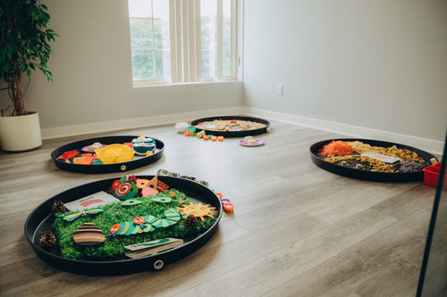 Montessori kids classroom
