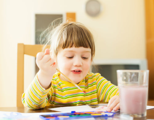 Toddler concentrate focus time