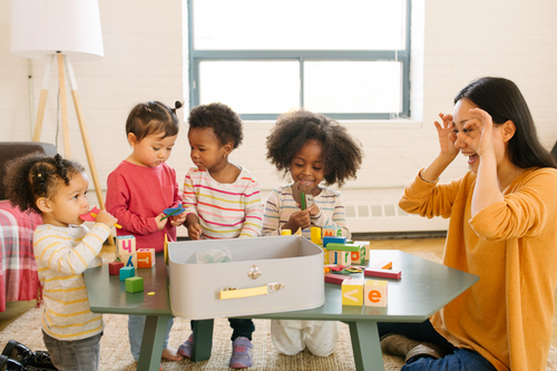 infant toddler preschooler trial class